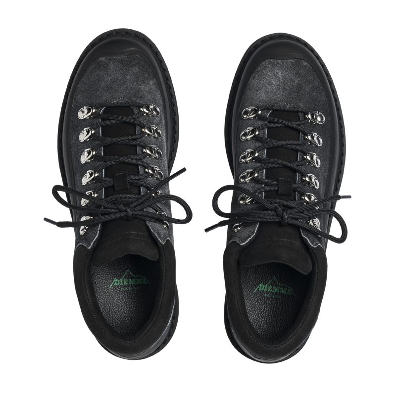 Cornaro Gomma Faded Black Suede M