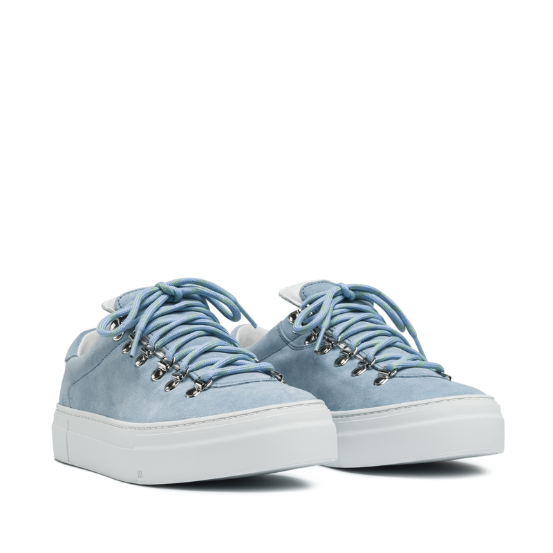 Marostica Low Platform Powder Blue Suede W