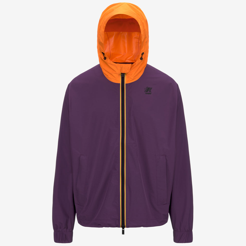 Purple k way jacket best sale