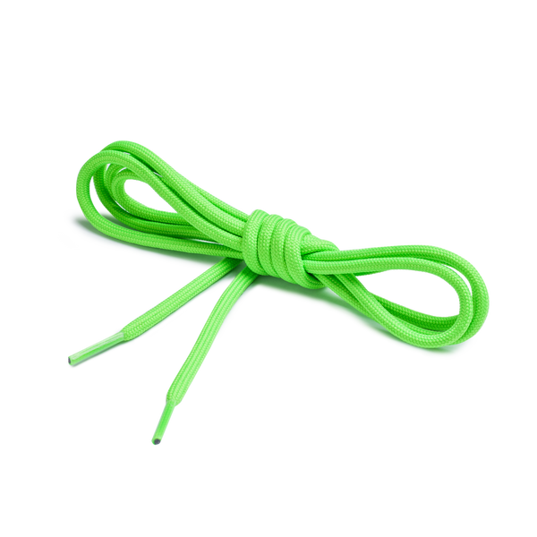 Bright 2025 green laces