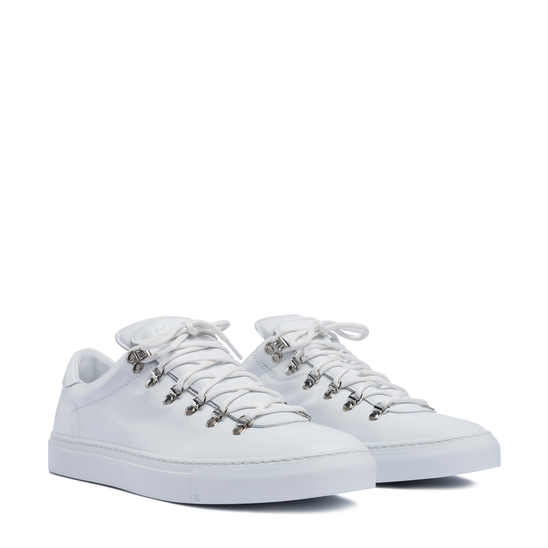 Marostica Low White Nappa M