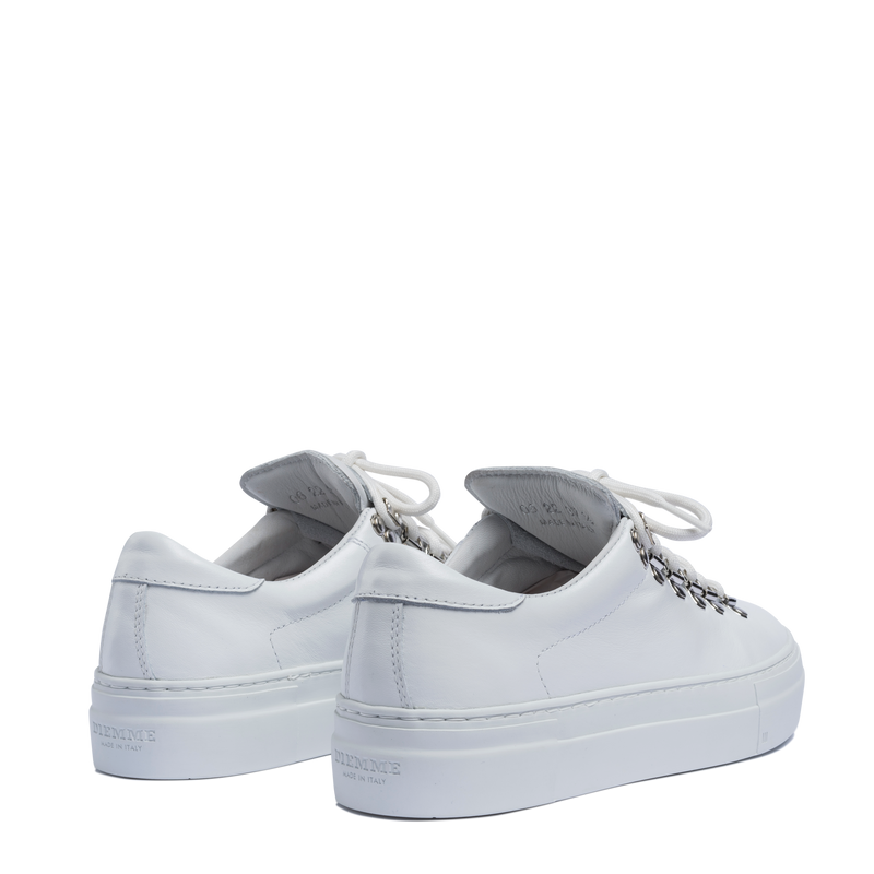 Marostica Low White Nappa Platform W